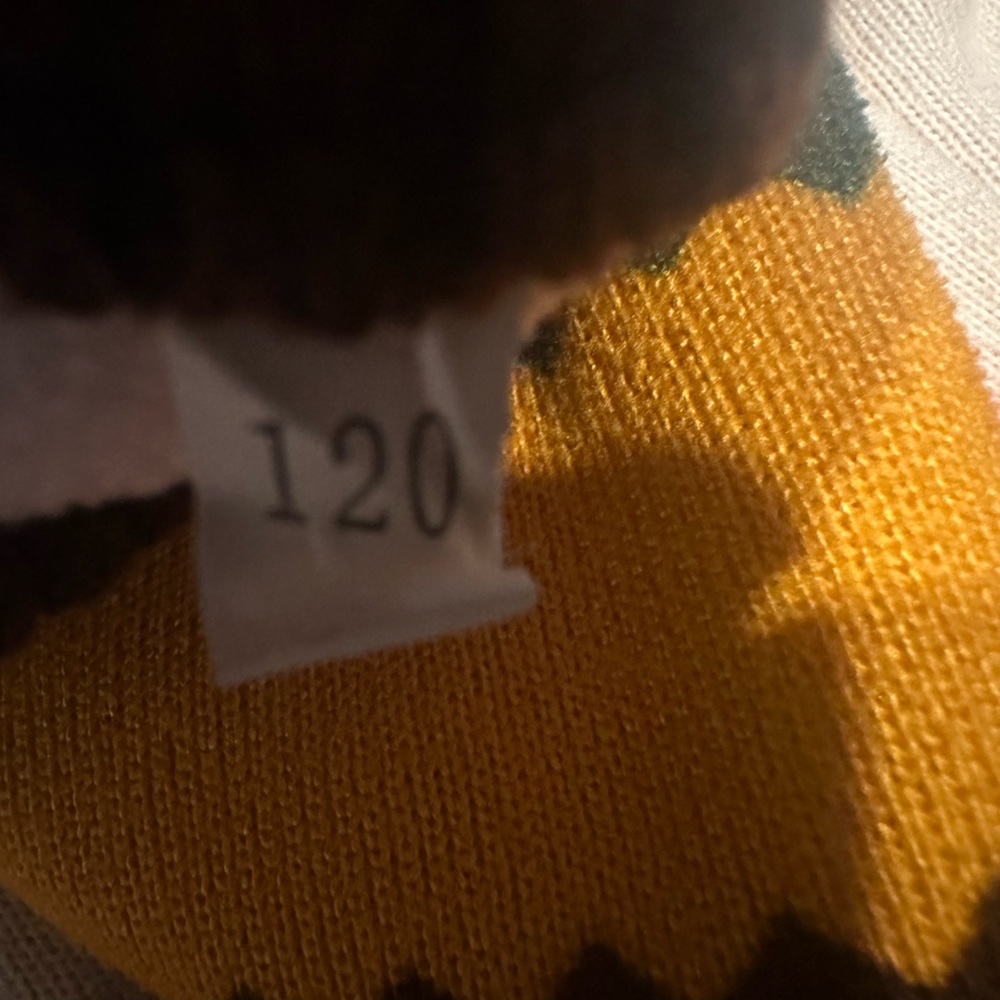 Brown and Blue Striped Knit Sweater - Picture 4 of 4